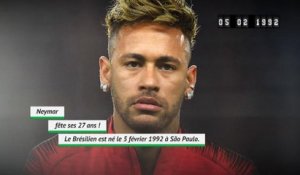 FOOTBALL : Ligue 1 : Né le 05 février - Neymar Jr fête ses 27 ans