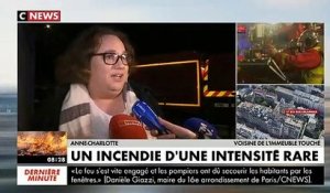 Incendie à Paris : Témoignage d'une voisine qui a assisté au sauvetage de plusieurs personnes durant l'incendie du 5 Février
