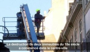 Marseille: démolition de deux immeubles jugés menaçants