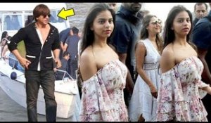 SRK's HOT Daughter Suhana Khan & Bollywood Celebs Returning From Alibaug After Birthday 2017 Party