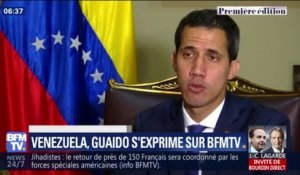 Juan Guaido: "Au Venezuela, on ne peut que survivre avec grande difficulté"