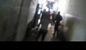Images de la mutinerie dans la prison de Hama