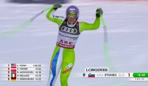 Championnats du Monde de ski. Descente dames : Stuhec sur le toit du monde ! Vonn en bronze !