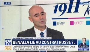 Le président de Velours s'exprime sur BFMTV: "Benalla a assisté à des rendez-vous" sur le contrat russe