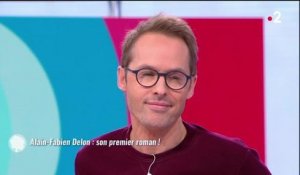 C'est au programme : Alain-Fabien Delon tendu sur le sujet de l'héritage paternel-12fev2019