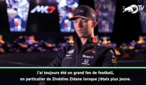 Red Bull - Gasly, "grand fan" de Zidane