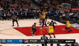 NBA : Golden State explose en vol à Portland !