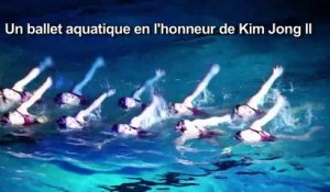 Corée du Nord: la natation synchronisée honore Kim Jong Il