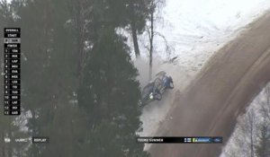 Rallye de Suède 2019 - La sortie de route impressionnante de Suninen