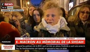 Antisémitisme : Ecoutez cette femme qui a interpellé Emmanuel Macron hier soir alors qu'il se rendait au Mémorial de la Shoah