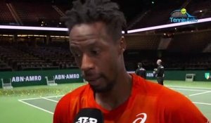 ATP - Rotterdam 2019 - Gaël Monfils : "C'est mon 2e ATP 500, je suis content"