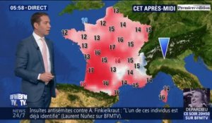 Une belle journée avec des températures au-dessus des moyennes de saison