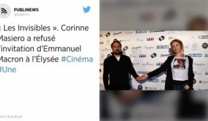 « Les Invisibles ». Corinne Masiero a refusé l’invitation d’Emmanuel Macron à l’Élysée