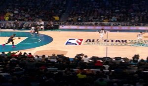 Around The World: Steph Curry's Bounce Pass Alley-Oop To Giannis