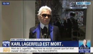 Quand Karl Lagerfeld se confiait sur ses inspirations en 2009