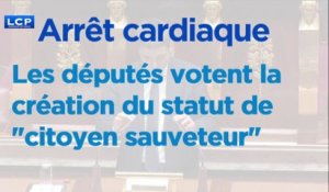 Arrêt cardiaque : les députés votent à l'unanimité un statut de "citoyen sauveteur"