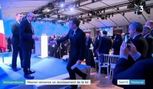 Antisémitisme : les annonces d’Emmanuel Macron au dîner du Crif