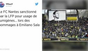 FC Nantes. Le club écope de 21 000 € d’amende pour usage d’engins pyrotechniques lors des hommages à Sala