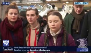 La jeune militante suédoise Greta Thunberg est à Paris pour soutenir la manifestation des étudiants pour le climat