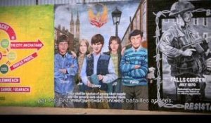 Tamy@UK: Belfast - Peintures murales