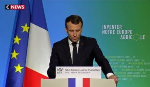 Emmanuel Macron appelle à réinventer la Politique agricole commune (PAC)