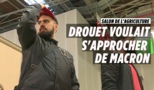 Salon de l'Agriculture : Eric Drouet voulait s'approcher du Président Macron