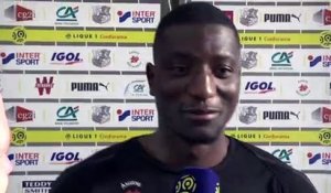 Après le match Amiens SC - OGC Nice, Serhou Guirassy