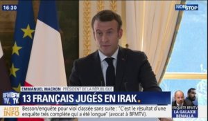 Jihadistes français transférés en Irak: Macron refuse de confirmer leur identité
