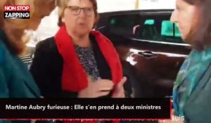 Martine Aubry furieuse : Elle s'en prend à deux ministres (vidéo)