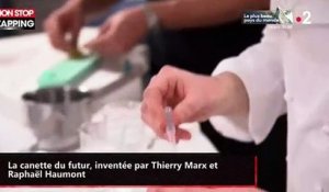 Ecologie : La canette du futur, inventée par Thierry Marx et Raphaël Haumont (vidéo)