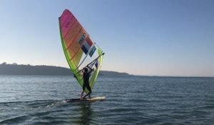 Entraînement de l’équipe de France masculine de planche à voile