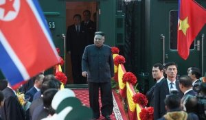 Le dictateur Kim Jong Un au Vietnam, il attend Trump