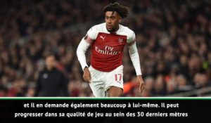 Arsenal - Emery : "Iwobi doit travailler dans le dernier geste"