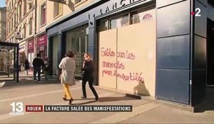 "Gilets jaunes" : la facture salée des manifestations à Rouen