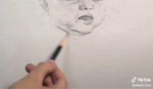 Time lapse d'une vie en dessin... Magnifique