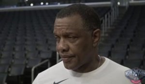 Pelicans at Lakers shootaround: Alvin Gentry 02-27-19