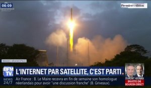 OneWeb: les six premiers satellites mis en orbite pour connecter chaque recoin du monde à Internet 