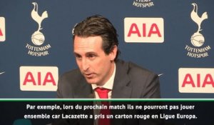 Arsenal - Emery recadre Lacazette et Aubameyang : ''Ils vont devoir faire avec mes décisions''