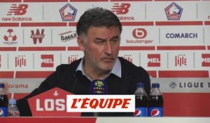 Galtier «La victoire est laborieuse» - Foot - L1 - LOSC