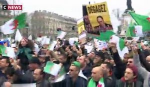 Des Algériens de France ont manifesté ce dimanche contre un 5e mandat de A. Bouteflika