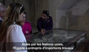 Les catacombes d'Alexandrie à l'abri de la montée des eaux