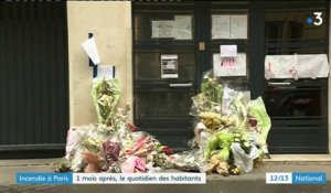 Incendie d'un immeuble à Paris : les habitants traumatisés et en attente de logements