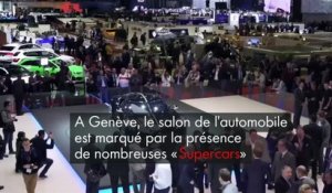 Salon de l'automobile : À Genève, les "Supercars" sont mises en avant