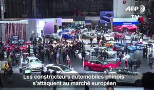 Automobile: la Chine fait ses premiers pas en Europe