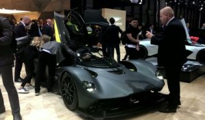 Salon de Genève 2019 : l'Aston Martin Valkyrie en vidéo