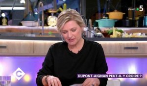 Nicolas Dupont-Aignan prié de quitter le plateau à la demande d'Elisabeth Lemoine - C à vous mercredi 6 mars