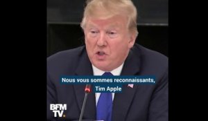 Pour Donald Trump, le nom du PDG d'Apple n'est pas Tim Cook… mais Tim Apple
