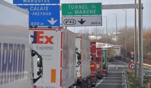 Brexit : la grève du zèle des douaniers français s'étend