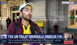 Ces passagers d'un TGV Marseille-Paris ont mis 11 heures à rejoindre leur destination
