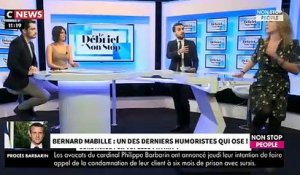 EXCLU - Bernard Mabille répond à l'humoriste Constance qui a quitté le plateau de Non Stop People - VIDEO
